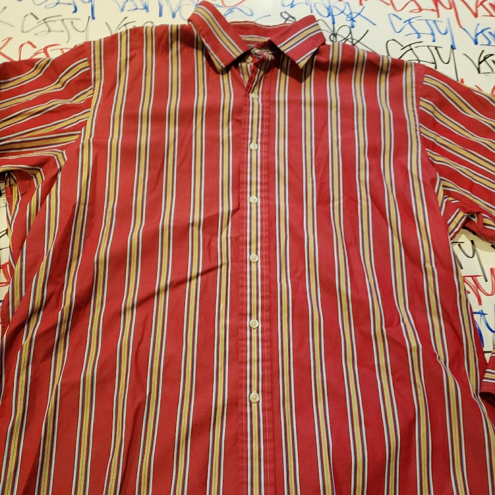 Vintage Polo Ralph Lauren Button Down Shirt Large - Picture 2 of 6